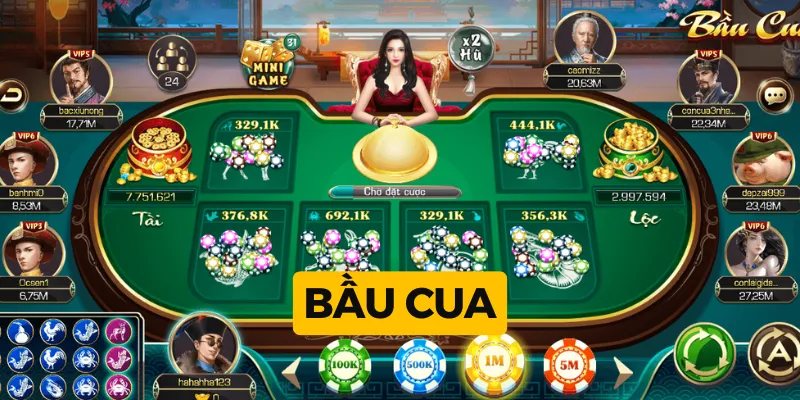 Cách tham gia cơ bản của game bầu cua online
